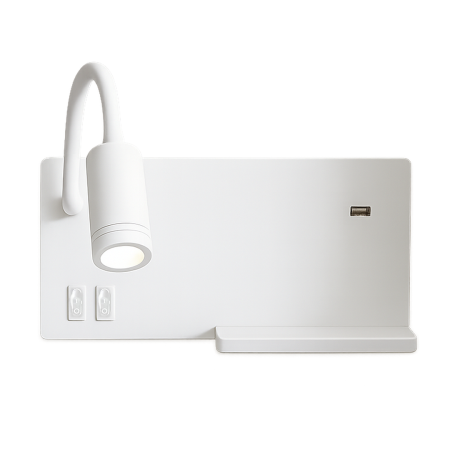 MiLagro SHELF WHITE LED premium oświetlenie