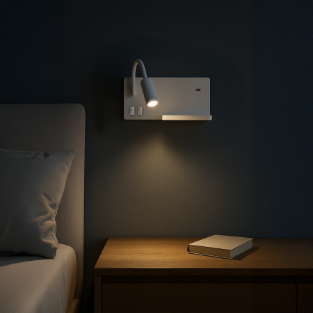 MiLagro SHELF WHITE LED premium oświetlenie