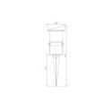 MiLagro Reflektor VILO IP65 stylowe lampy sufitowe