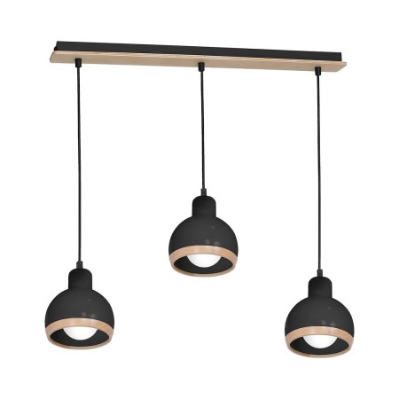 MiLagro OVAL BLACK 3xE27 designerskie oświetlenie