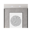 MiLagro BALI SQUARE White ML0077 światło podkreślające charakter wnęt