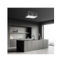 MiLagro SATINO SILVER 50cm 3xE27 światło podkreślające charakter wnęt