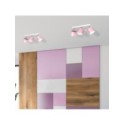 MiLagro DIXIE Pink 3xGX53 wyjątkowa iluminacja