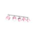 MiLagro DIXIE Pink 5xGX53 niepowtarzalne oświetlenie wnętrza