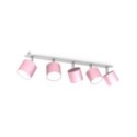 MiLagro DIXIE Pink 5xGX53 niepowtarzalne oświetlenie wnętrza