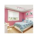MiLagro DIXIE Pink 5xGX53 niepowtarzalne oświetlenie wnętrza
