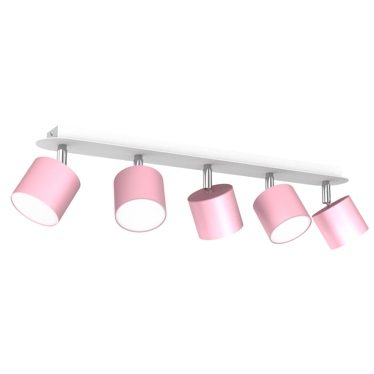 MiLagro DIXIE Pink 5xGX53 niepowtarzalne oświetlenie wnętrza