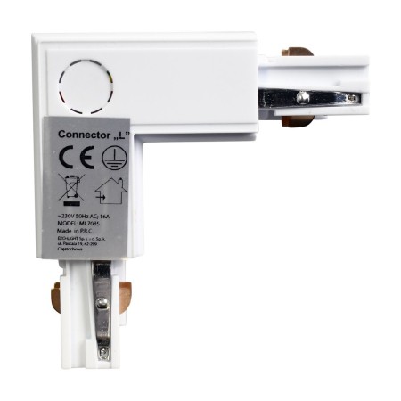 MiLagro Łącznik Track Light LD Biały designerskie oświetlenie