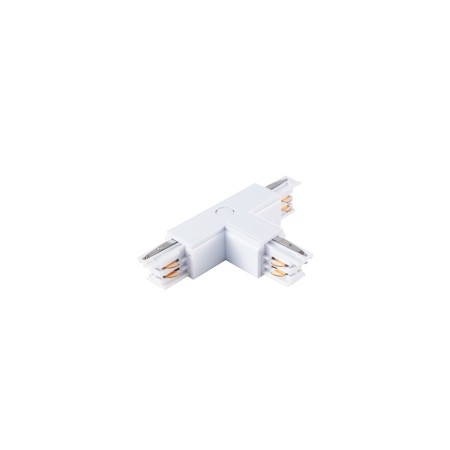 MiLagro Łącznik Track Light T UL Biały nietuzinkowe oświetlenie