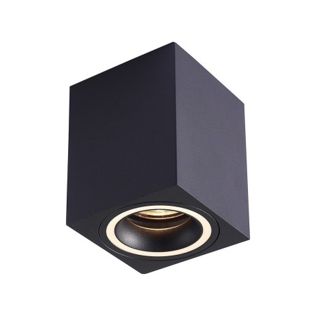 MiLagro Bima Ring Square Black GU10 wyjątkowy element aranżacji