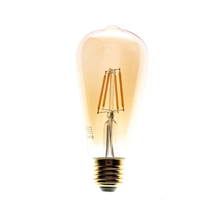 MiLagro Żarówka Filamentowa ST64 Amber nowoczesne lampy do wnętrz