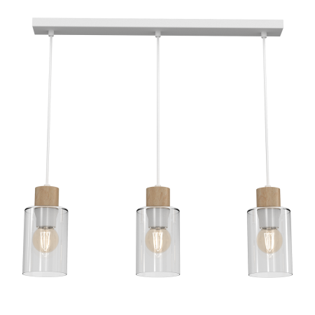 MiLagro Lampa MADERA 3xE27 oryginalne źródło światła
