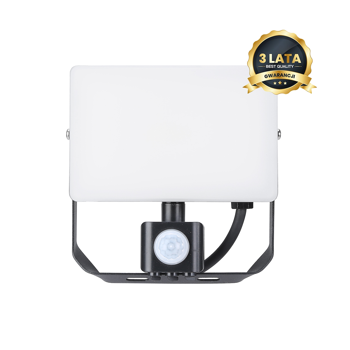 Naświetlacz LED 30W PIR 5000K designerskie lampy LED