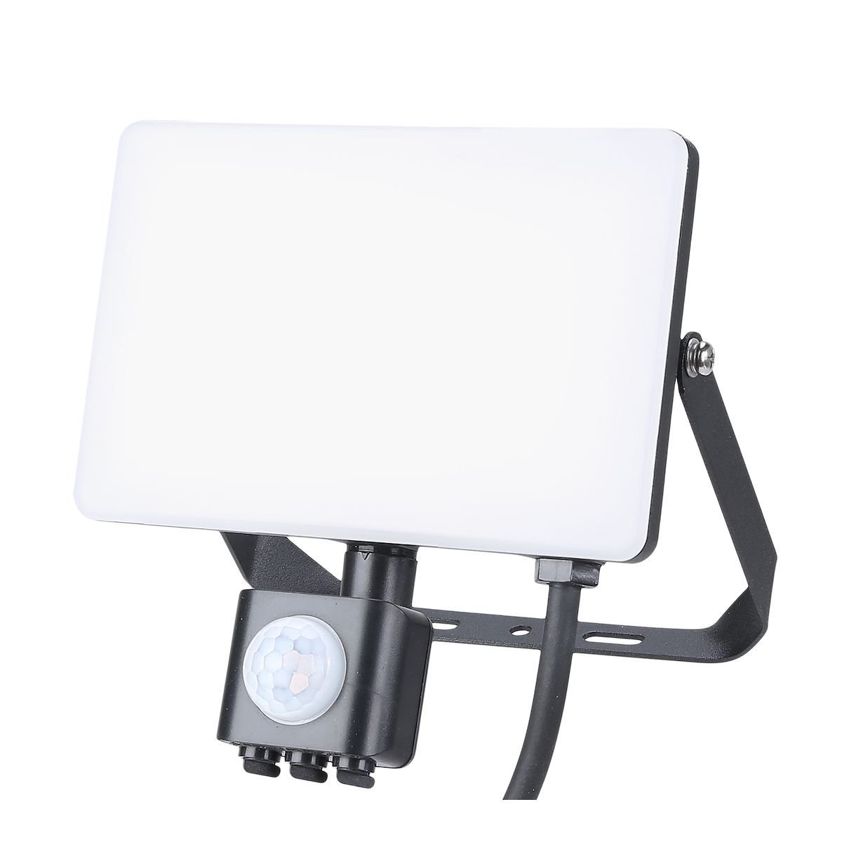 Naświetlacz LED 30W PIR 5000K designerskie lampy LED