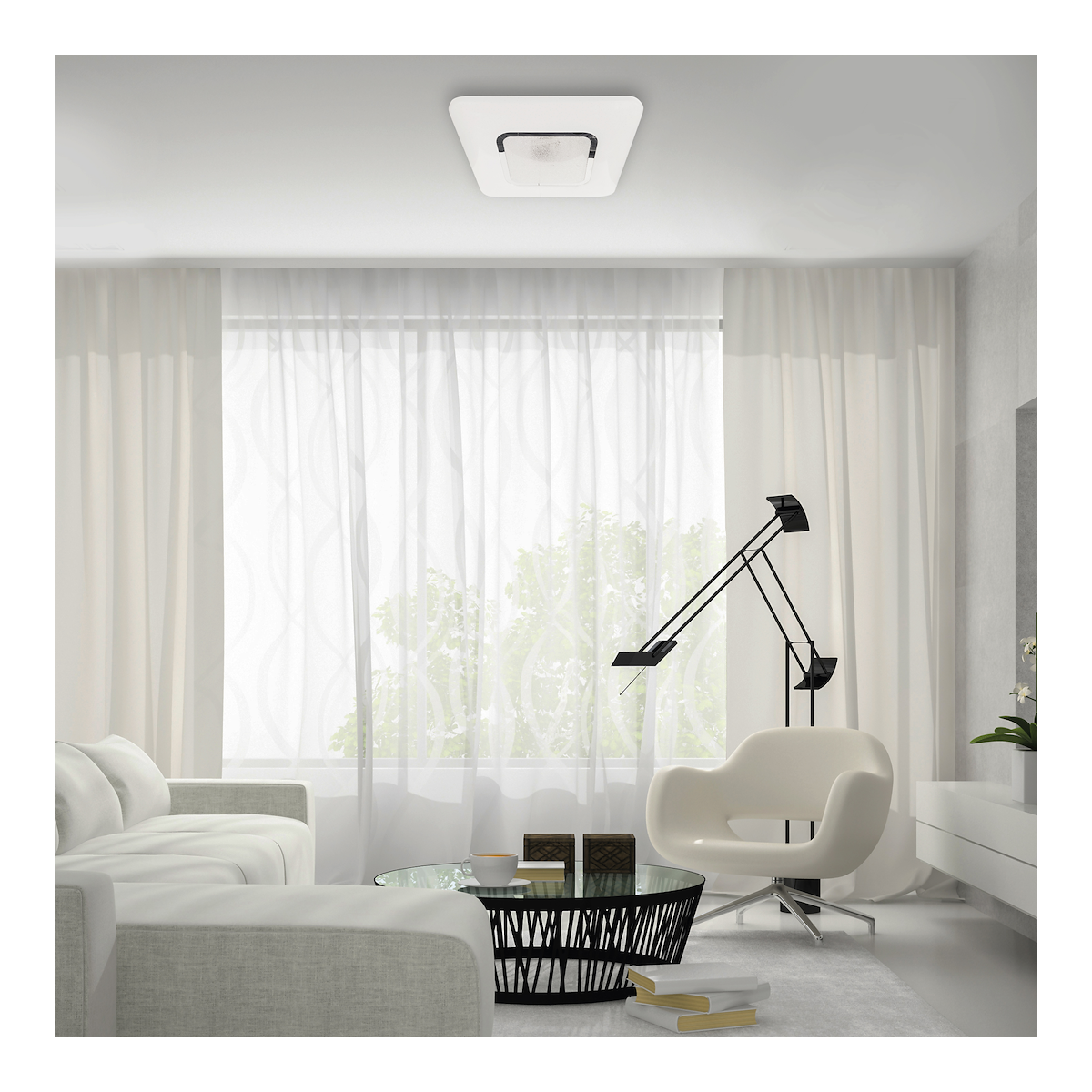 Plafon Sparky 65W LED pilot stylowe lampy sufitowe