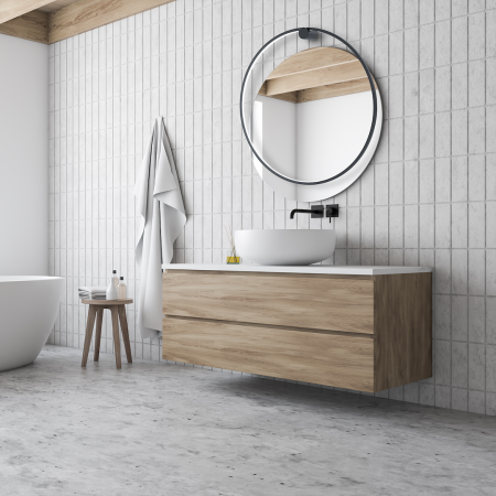 Kinkiet Saturno Black 46W LED nowoczesne oświetlenie