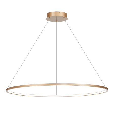 Lampa wisząca Saturno Gold 57W światło podkreślające charakter wnętrz