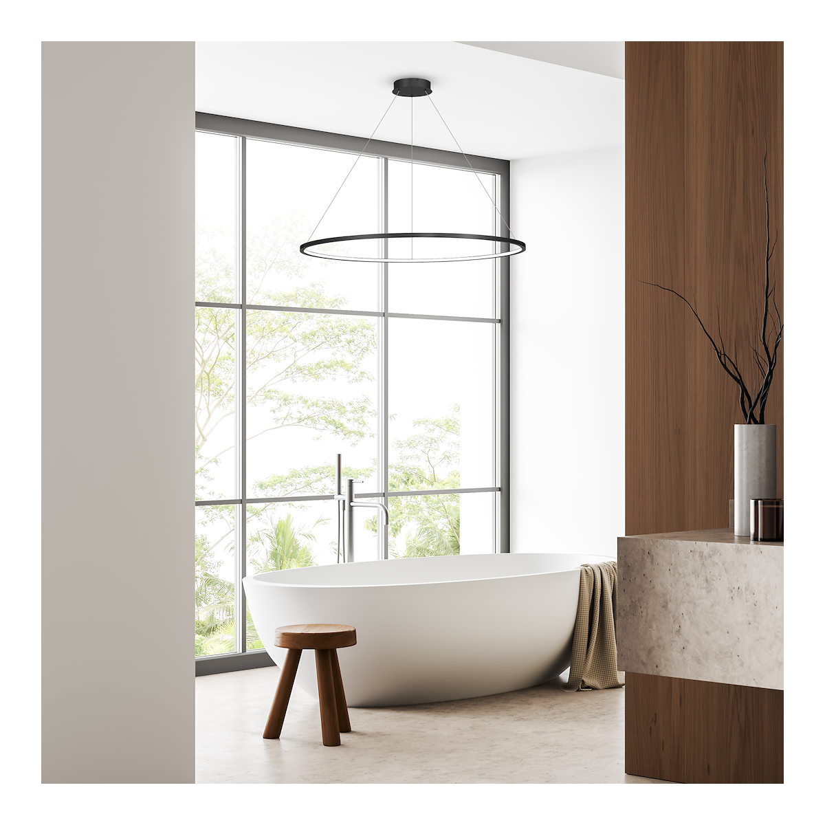 Lampa wisząca Saturno Black 65W nowoczesne lampy do wnętrz