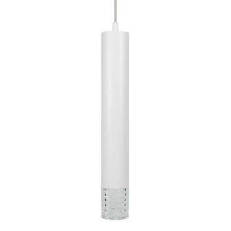 Lampa TUBI Biała 1xGU10 stylowe oświetlenie