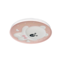 MiLagro ML0247 BEAR PINK plafoniera LED designerskie lampy LED