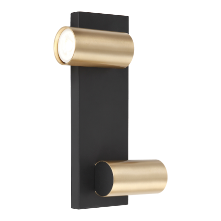 MiLagro MILML0380 - GENESIS WALL BLACK GOLD ekskluzywne oświetlenie