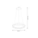 MiLAGRO GRAVITY ML1183 LED 36W