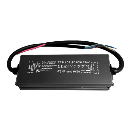 Zasilacz LED 60W IP67 24V EKZAS0425