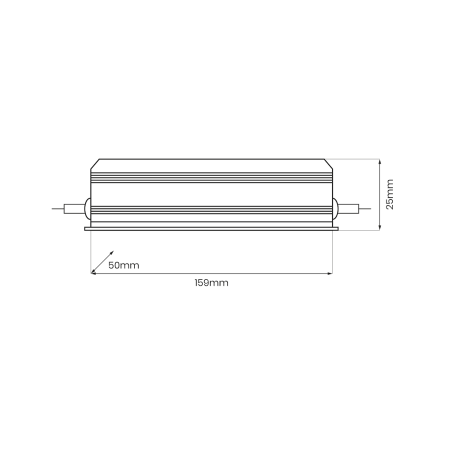 Zasilacz LED 60W IP67 24V EKZAS0425