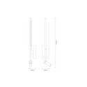 Kinkiet TORCH Czarny LED