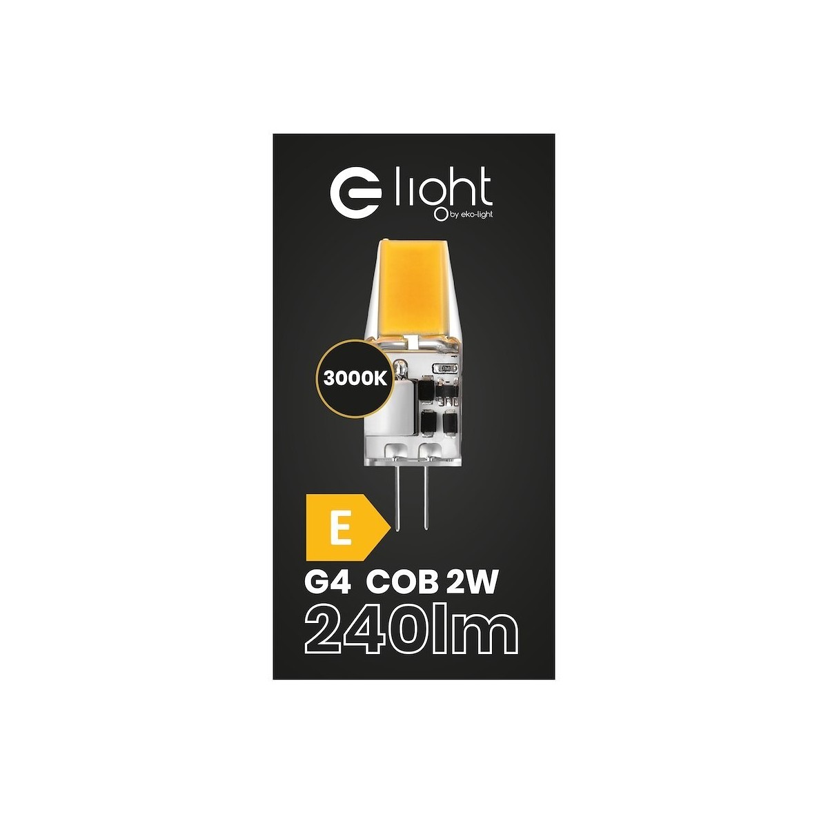 Żarówka COB G4 2W 3000K