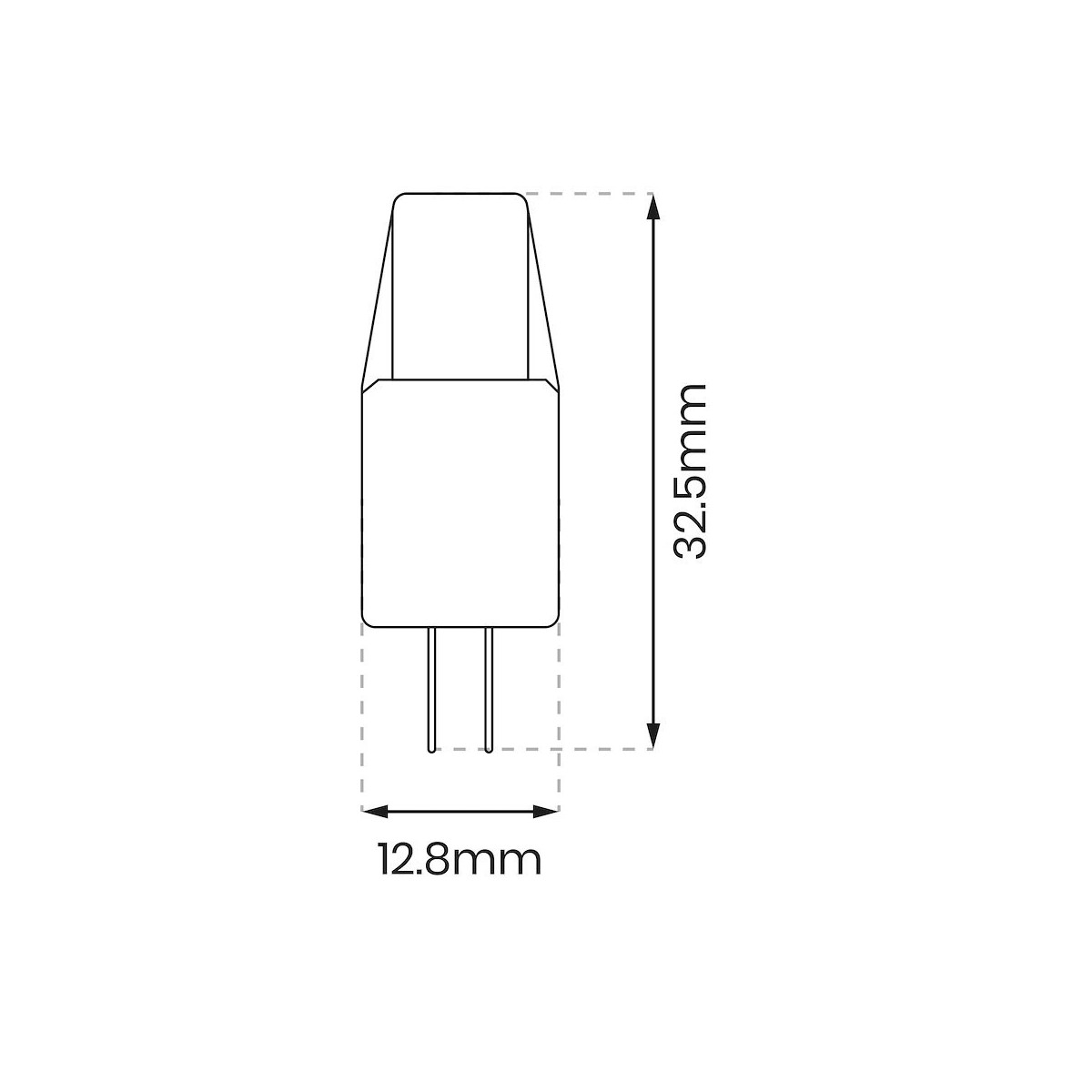 Żarówka COB G4 4000K