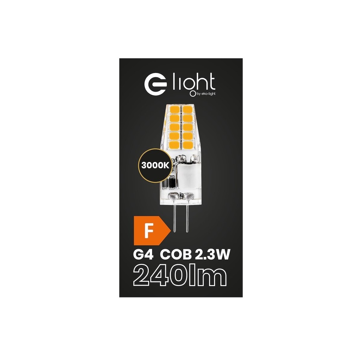 Żarówka LED G4 2,3W 3000K