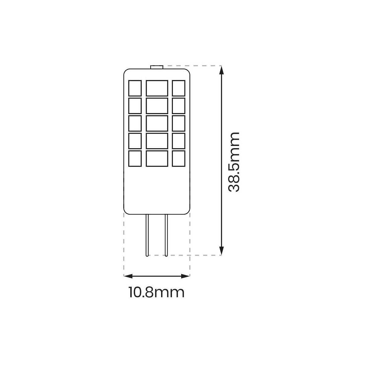 Żarówka LED G4 2W 4000K