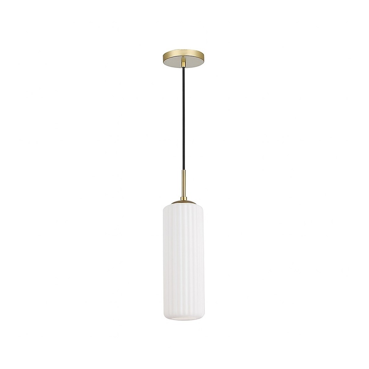 Lampa wisząca Vesta 1xE27 złote detale