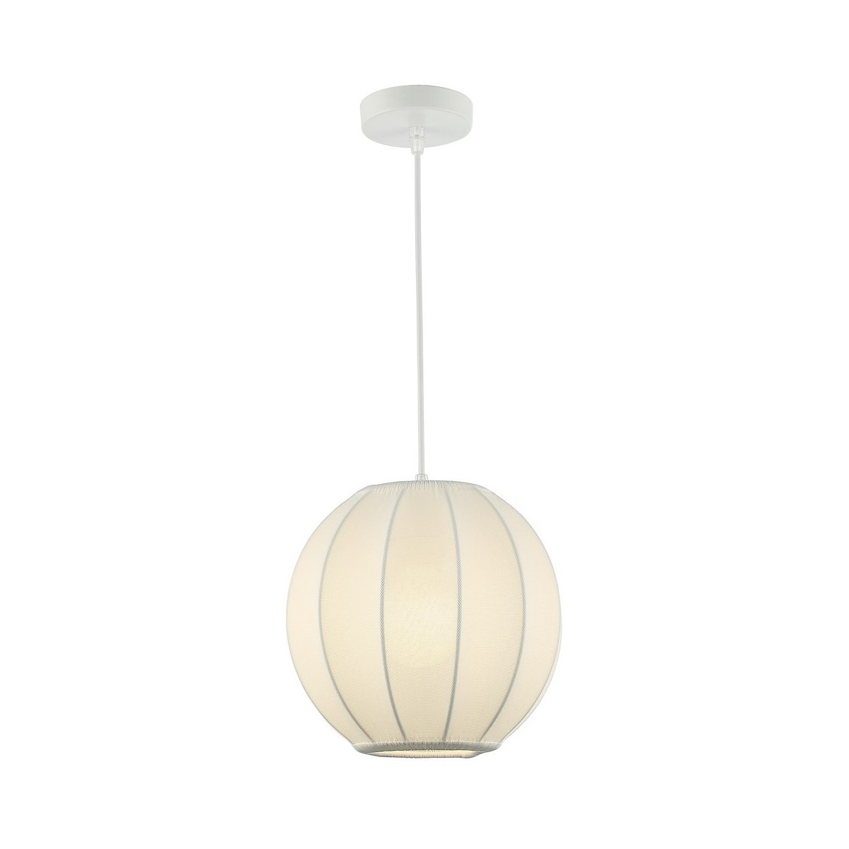 Lampa wisząca DANA White kula 1xE27