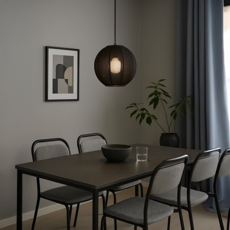 MiLagro DANA ML1806 czarna lampa wisząca loft