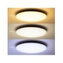 MiLagro SIENA Black ML1834 plafon LED
