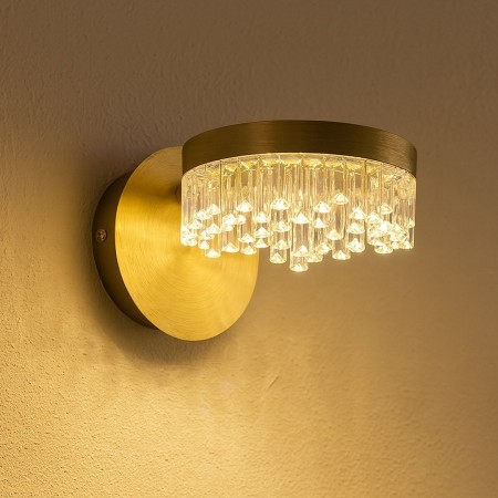 Kinkiet PRECIOSA 4W LED złoty ML2409