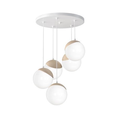 MiLagro MLP5426 lampa wisząca SFERA WOOD
