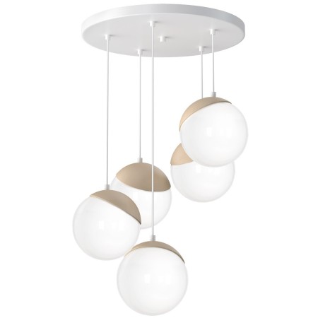 MiLagro MLP5426 lampa wisząca SFERA WOOD