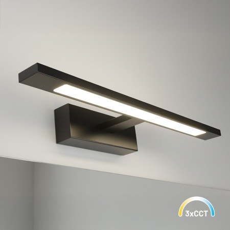 MiLagro ML2035 kinkiet LED czarny 40 cm