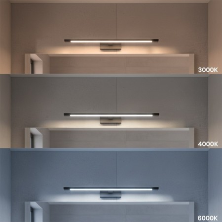 MiLagro ML2036 kinkiet LED czarny 60 cm