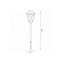 MiLagro EKO2500 solarna lampa Lawn
