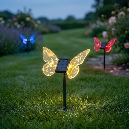 MiLagro EKO2504 lampka solarna Butterfly RGB