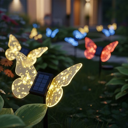 MiLagro EKO2504 lampka solarna Butterfly RGB