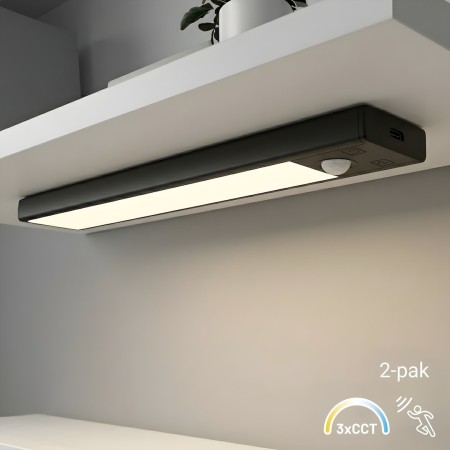 MiLagro EKB2578 czarne lampki LED