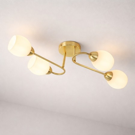 MiLagro ML2757 złota lampa KING