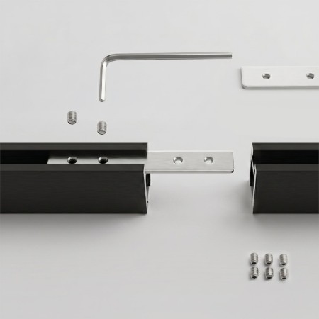 Łącznik metalowy do szyn 10mm