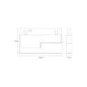 Magnetic Track 5mm 5W CCT 48V