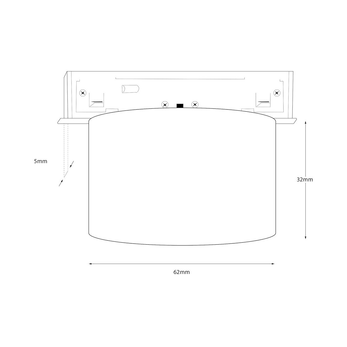 Magnetic Track 5mm 7W CCT 48V